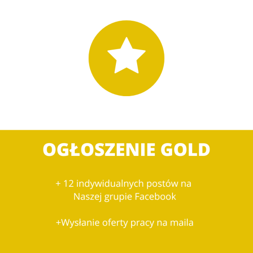 Ogłoszenie Gold